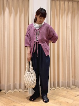 ゆいさん（レディース・154cm）の夏コーディネート