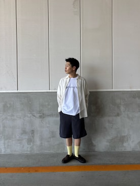 中谷昇聖さん(メンズ・173cm)の春コーディネート