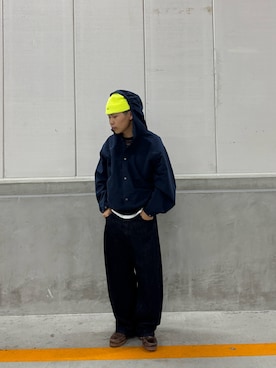 「ITEMS URBANRESEARCH（アイテムズ アーバンリサーチ）のアイテム」を使った、中谷昇聖さん（メンズ・173cm）の秋コーディネート