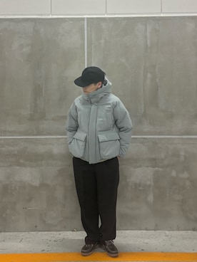 中谷昇聖さん（メンズ・173cm）の冬コーディネート