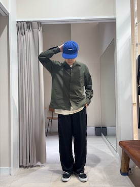 中谷昇聖さん（メンズ・173cm）の秋コーディネート
