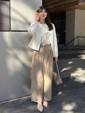 「LARUTA（ラルータ）のアイテム」を使った、yurie02082813さん（レディース・163cm）の冬コーディネート