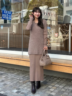 yurie02082813さん（レディース・163cm）の冬コーディネート