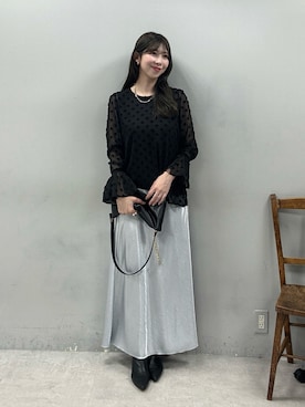 「LARUTA（ラルータ）のアイテム」を使った、yurie02082813さん（レディース・163cm）の冬コーディネート