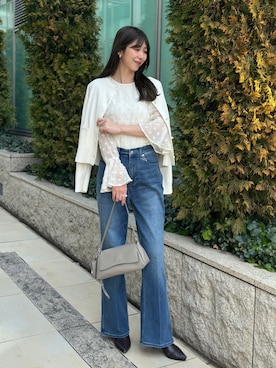 「LARUTA（ラルータ）のアイテム」を使った、yurie02082813さん（レディース・163cm）の春コーディネート