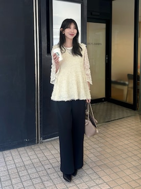 「LARUTA（ラルータ）のアイテム」を使った、yurie02082813さん（レディース・163cm）の冬コーディネート