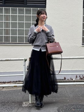 「LARUTA（ラルータ）のアイテム」を使った、yurie02082813さん（レディース・163cm）の冬コーディネート