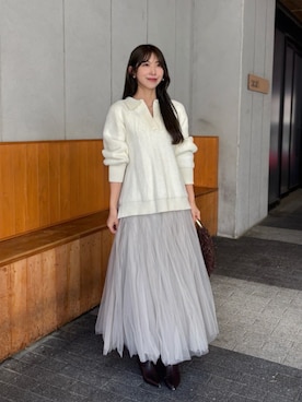 「LARUTA（ラルータ）のアイテム」を使った、yurie02082813さん（レディース・163cm）の冬コーディネート