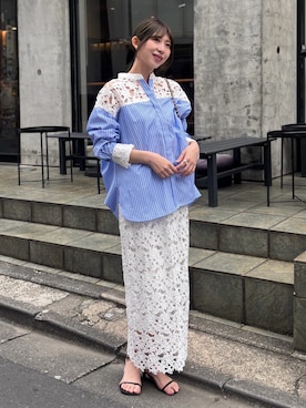 「LARUTA（ラルータ）のアイテム」を使った、yurie02082813さん（レディース・163cm）の春コーディネート