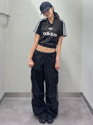 「adidas(アディダス)のアディスター コントロール 5 / ADISTAR CONTROL 5 / アディダスオリジナルス adidas Originals(スニーカー)」を使った、MMさん(レディース・170cm)の夏コーディネート