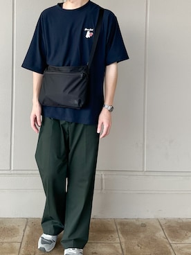 「THE NORTH FACE（ザノースフェイス）のアイテム」を使った、Yuyayaさん（メンズ・173cm）の夏コーディネート