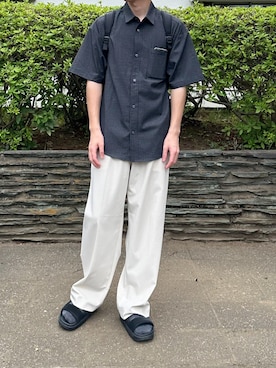 「THE NORTH FACE（ザノースフェイス）のアイテム」を使った、Yuyayaさん（メンズ・173cm）の夏コーディネート
