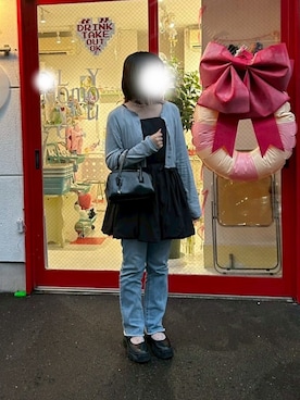 「mystic（ミスティック）のアイテム（ワンピース）」を使った、まるこさん（レディース・155cm）の秋コーディネート