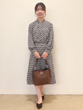 「Reflect（リフレクト）のアイテム（ブルゾン）」を使った、nikoniko0901さん（レディース・158cm）の秋コーディネート