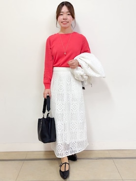 「Reflect（リフレクト）のアイテム」を使った、nikoniko0901さん（レディース・158cm）の冬コーディネート