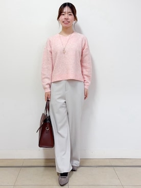 「Reflect（リフレクト）のアイテム（シューズ）」を使った、nikoniko0901さん（レディース・158cm）の冬コーディネート