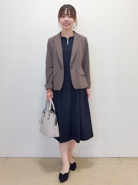 「Reflect（リフレクト）のアイテム（バッグ）」を使った、nikoniko0901さん（レディース・158cm）の秋コーディネート