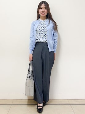 「アイテム（アンサンブル）」を使った、nikoniko0901さん（レディース・158cm）の冬コーディネート