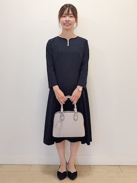「Reflect（リフレクト）のアイテム（トップス）」を使った、nikoniko0901さん（レディース・158cm）の秋コーディネート