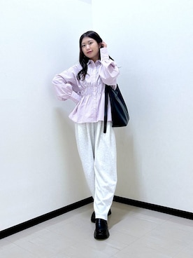 もっちゃんさん（レディース・156cm）の春コーディネート