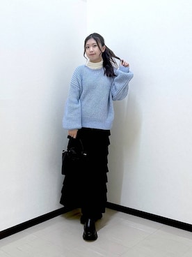 もっちゃんさん（レディース・156cm）の冬コーディネート