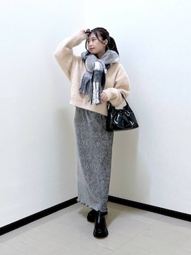 「冬コーデ」｜もっちゃんさん（レディース・156cm）の冬コーディネート