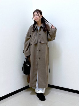 もっちゃんさん（レディース・156cm）の冬コーディネート