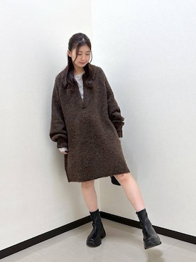 もっちゃんさん（レディース・156cm）の冬コーディネート