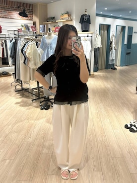 もっちゃんさん（レディース・156cm）の夏コーディネート