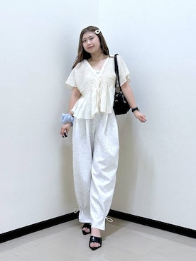 もっちゃんさん(レディース・156cm)の夏コーディネート