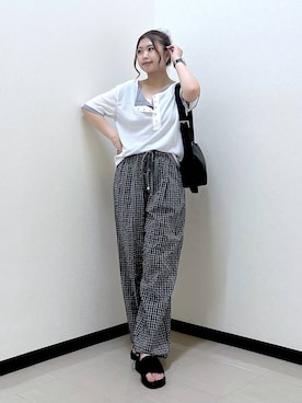 もっちゃんさん(レディース・156cm)の夏コーディネート