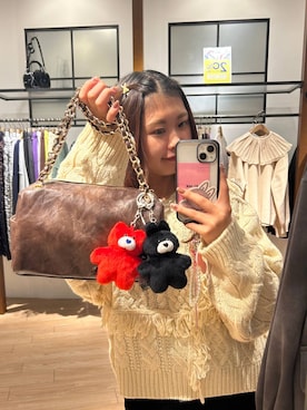 「アイテム（ポロシャツ）」を使った、もっちゃんさん（レディース・156cm）の秋コーディネート