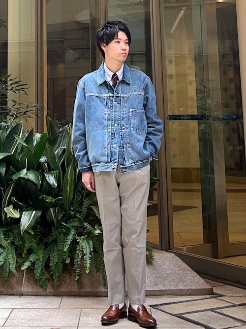 セール】LIFE STYLE TAILOR ストレッチコットンパンツ（スーツパンツ