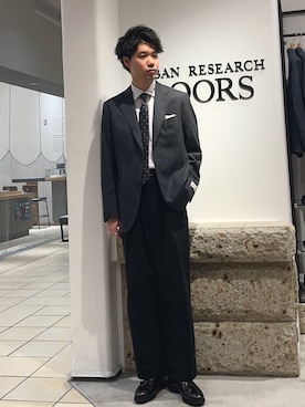 「アイテム（財布/小物）」を使った、真鍋　嘉淳さん（メンズ・181cm）の秋コーディネート