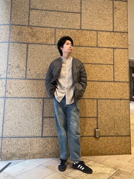 真鍋　嘉淳さん（メンズ・181cm）の冬コーディネート