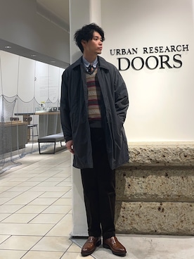 真鍋 嘉淳さん(メンズ・181cm)の冬コーディネート