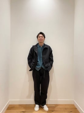 「最旬ブルゾンコーデ」｜多田　宗司さん（メンズ・172cm）の冬コーディネート