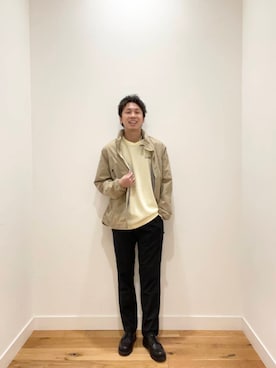 「最旬ブルゾンコーデ」｜多田　宗司さん（メンズ・172cm）の冬コーディネート