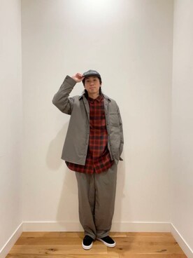 多田　宗司さん（メンズ・172cm）の冬コーディネート