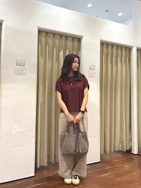 莉緒さん(レディース・163cm)の夏コーディネート
