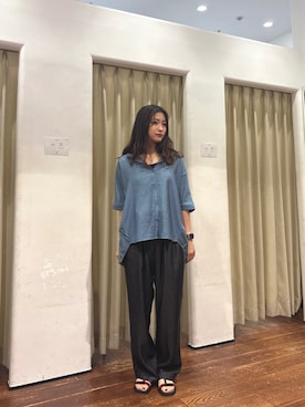 莉緒さん(レディース・163cm)の夏コーディネート
