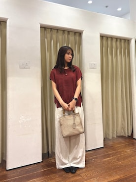 莉緒さん(レディース・163cm)の夏コーディネート