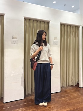 莉緒さん（レディース・163cm）の夏コーディネート