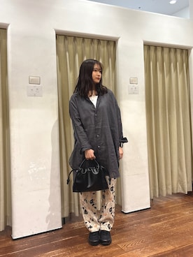 莉緒さん（レディース・163cm）の春コーディネート