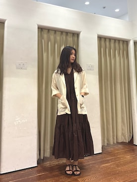 莉緒さん(レディース・163cm)の夏コーディネート