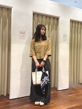 「orcival」｜莉緒さん（レディース・163cm）の春コーディネート