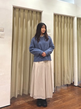 「URBAN RESEARCH」｜莉緒さん（レディース・163cm）の秋コーディネート