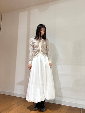 莉緒さん(レディース・162cm)の冬コーディネート