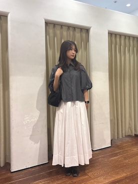 莉緒さん（レディース・163cm）の夏コーディネート