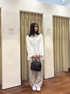 莉緒さん(レディース・163cm)の春コーディネート